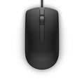 Dell MS116 | Bekabelde Muis | Links- en Rechtshandig | USB-A | 1000 DPI | Zwart