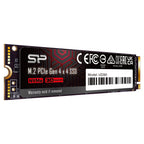 Silicon Power UD90 | 2TB NVMe SSD | M.2 | Gen4 | 5.000MB/s Lezen | 4.800MB/s Schrijven