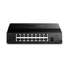 TP-LINK TL-SF1016D | Unmanaged Fast Ethernet Switch | 16 Poorten