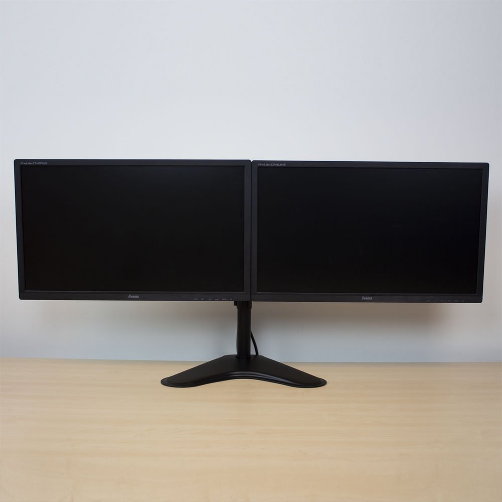 ACT AC8320 | Verstelbare Monitor-bureausteun | Tot 32" | Max 8kg | VESA 100x100 | 2 Monitoren