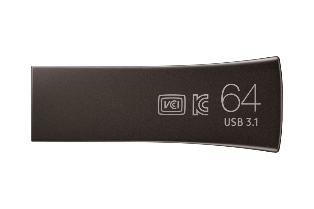 Samsung Bar Plus | 64GB USB-A 3.2 Flash Drive | tot 300 MB/s lezen | Titanium