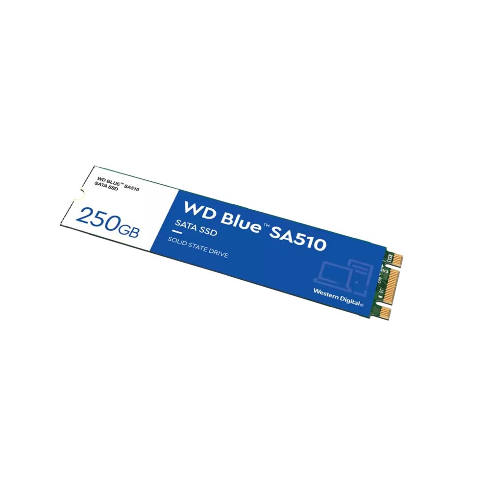 Western Digital Blue SA510 | 250GB SATA SSD | M.2 | 555MB/s Lezen | 440MB/s Schrijven