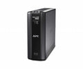 APC Back-UPS Pro BR1200G-FR | 1200 VA | 6 Franse/Belgische Stopcontacten (3 op Accu) | AVR Spanningstabilisatie | Bescherming