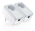 TP-Link TL-PA4010P KIT V5 | Powerline Adapter Set | 600 Mbps | Fast Ethernet | Met Stopcontact | Wit | HomePlug AV