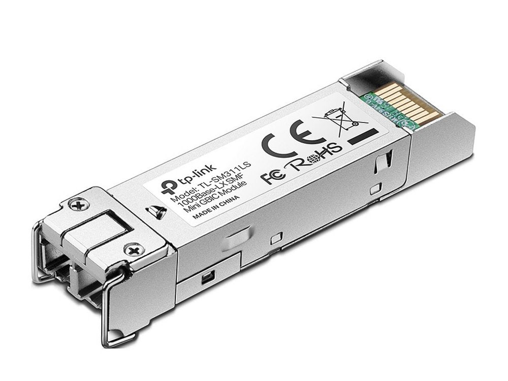 TP-Link TL-SM311LS V3 | SFP Transceiver Module | 1,25 Gbps | Single-mode | 1310 nm | LC/UPC