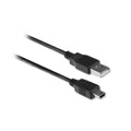 ACT AC3050 | USB 2.0 Kabel | USB-A naar Mini-USB-B | 1.8m | Zwart
