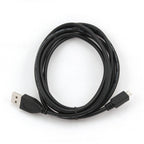 Gembird CCP-MUSB2-AMBM-1M | USB 2.0 | USB-A naar Micro-USB-B | 1m | Zwart
