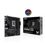 ASUS TUF GAMING B760M-E D4 | Socket LGA 1700 | Intel B760 | 4xDDR4 | Micro-ATX | Moederbord