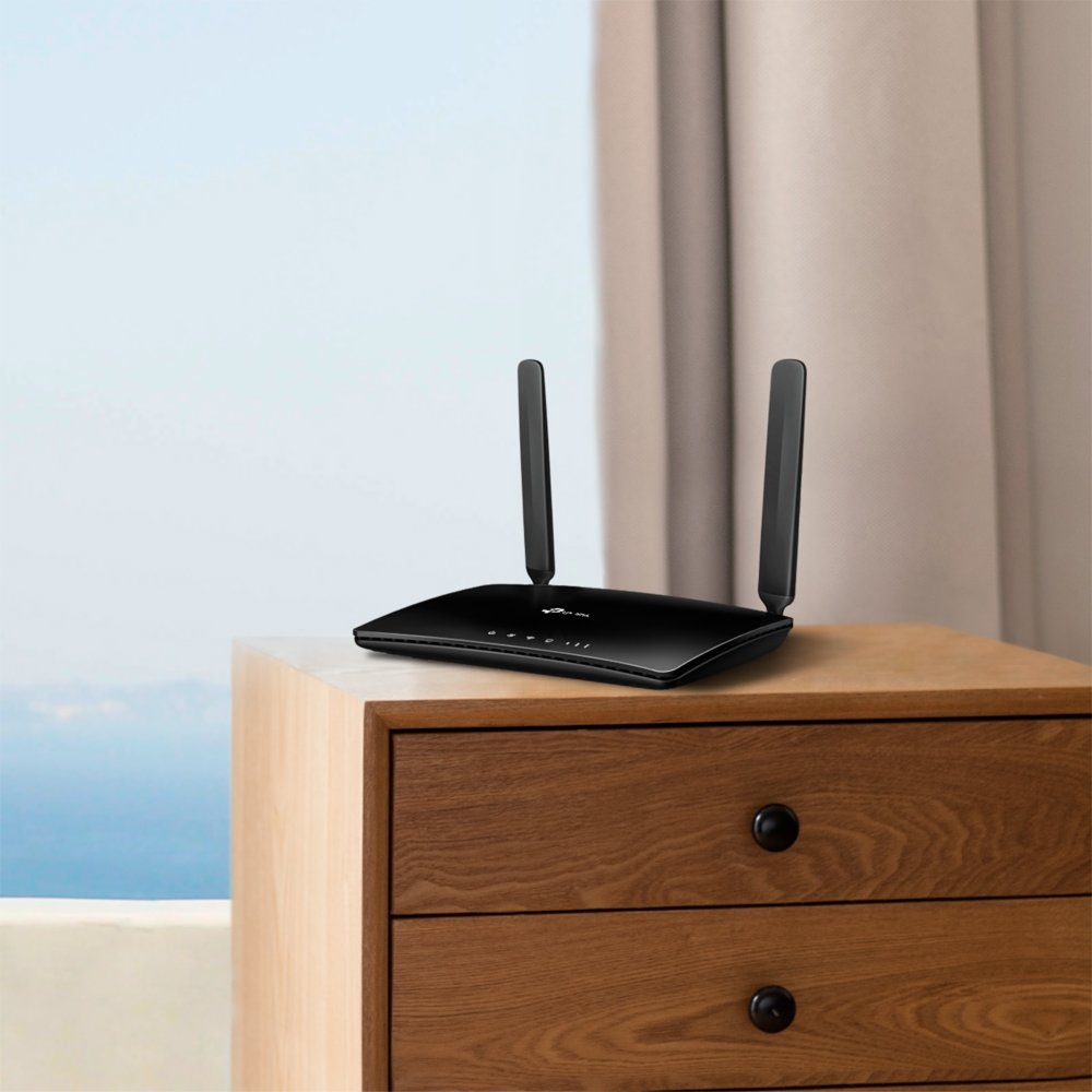 TP-Link TL-MR6400 | 4G LTE Router | WiFi 4 (802.11n) Single-band (2,4 GHz) | tot 300 Mbit/s