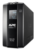 APC Back-UPS Pro BR900MI | 900 VA | 6x IEC C13 Stopcontacten | AVR Spanningstabilisatie | LCD-Statusdisplay