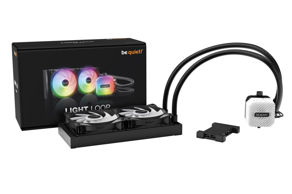be quiet! LIGHT LOOP 240mm | All-in-One CPU Waterkoeler | Zwart
