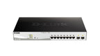 D-Link DGS-1210-10MP/E | Managed L2 Switch | 10 Poorten | Gigabit Ethernet (10/100/1000 Mbps) | PoE