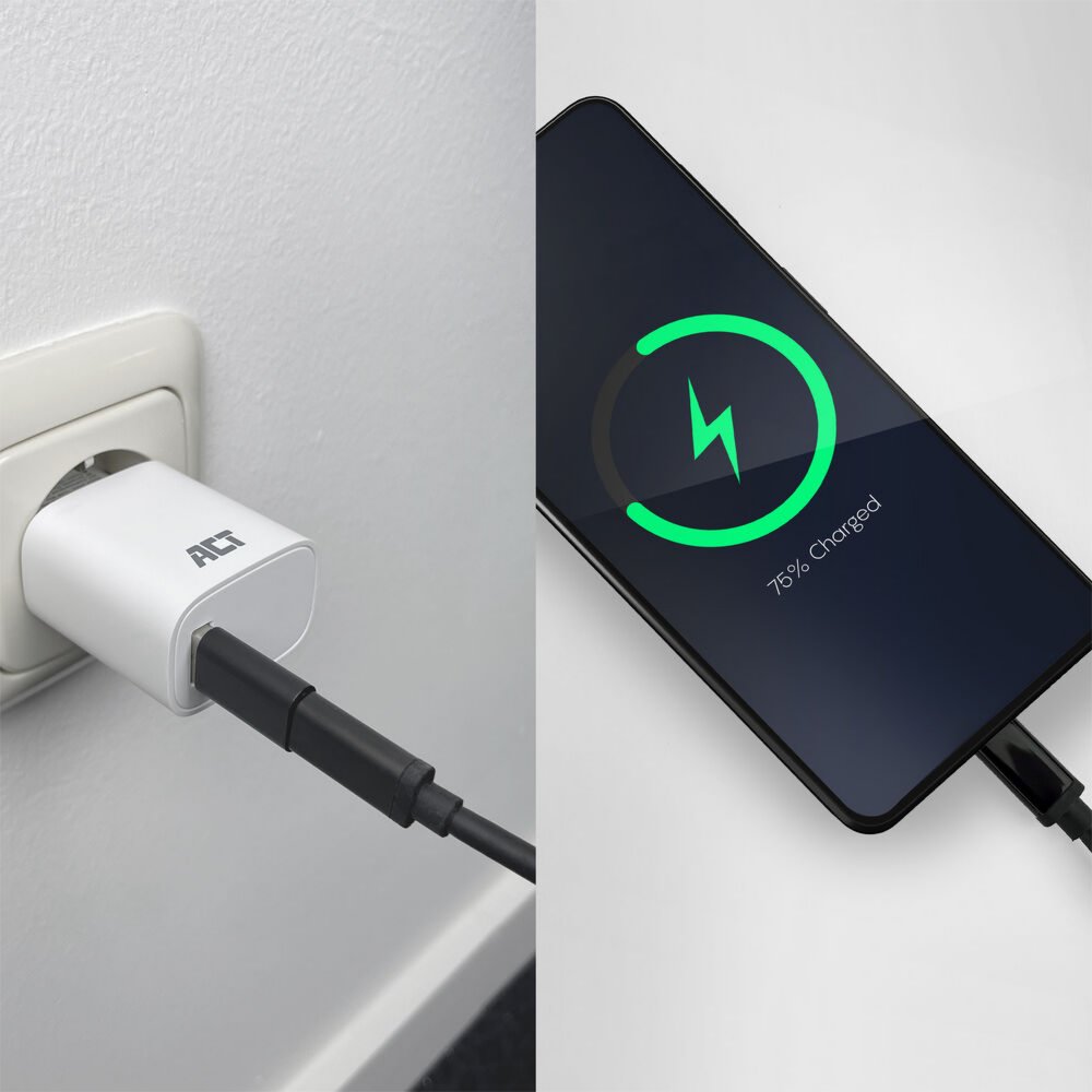 ACT adapter | USB-A male naar USB-C female | AC7376