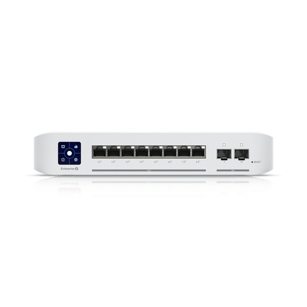 Ubiquiti UniFi Enterprise 8 PoE | Managed L3 Switch | 8x 2.5G Ethernet | PoE | Roestvrijstaal