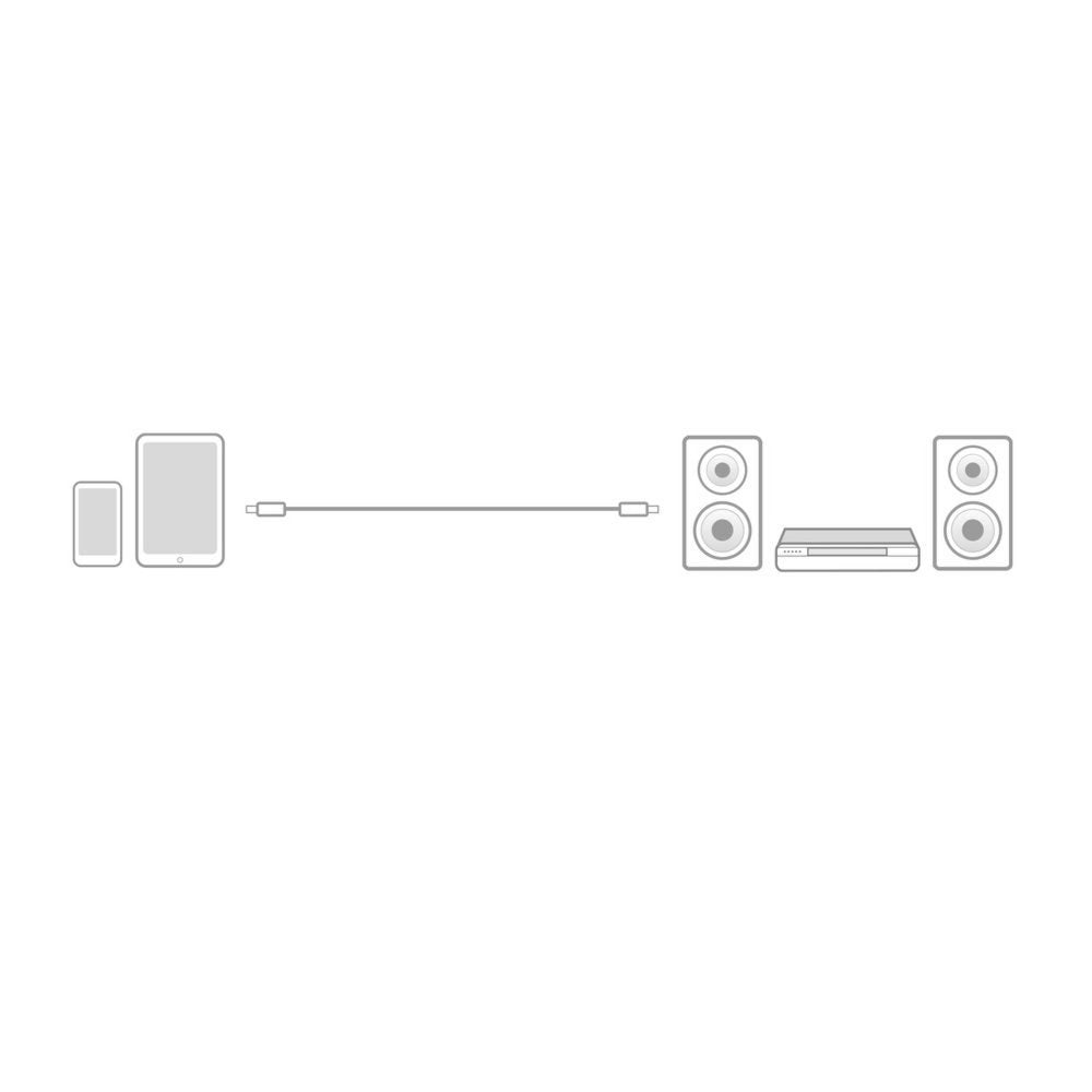 ACT AC3610 | 3.5mm Audiokabel | 1,5 Meter | Stereo Jack naar Jack | Zwart