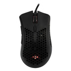 Baracuda CORAL RGB | Bedrade Gaming Muis | USB-A | 12800 DPI | Zwart