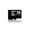 Silicon Power Elite | MicroSDHC | 16GB | Class 10 | UHS-I U1 | Inclusief SD-adapter | Zwart