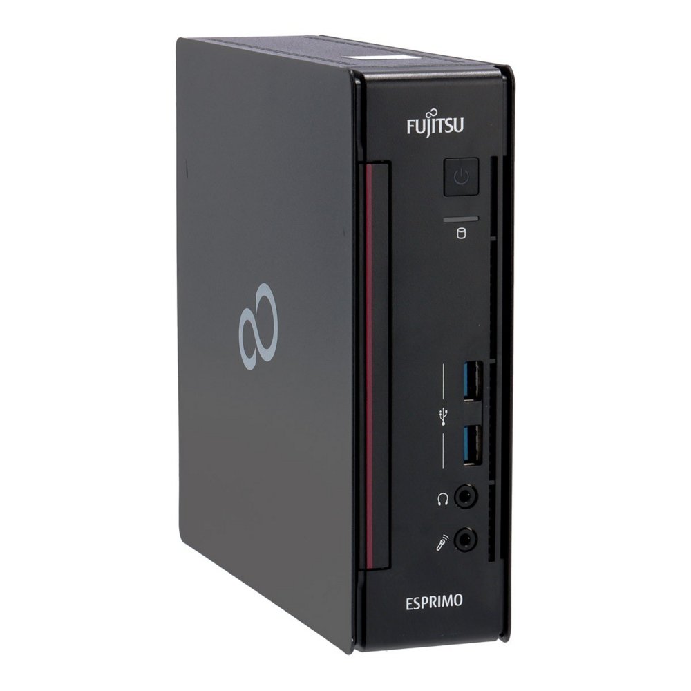 Fujitsu Esprimo Q956 | Intel Core i5-6500T | 8GB RAM | 128GB SSD | W11 Professional | NO DVD | REFURBISHED SILVER