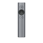 Logitech Spotlight Presenter | Draadloos | Bluetooth & USB 2.4 GHz | Bereik tot 30 meter | Grijs