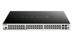 D-Link DGS-1510-20/E | 16-poorts Gigabit L2/L3 Smart Managed Switch | 2x SFP | 2x 10G SFP+ | 76 Gbps switchingcapaciteit | Ra