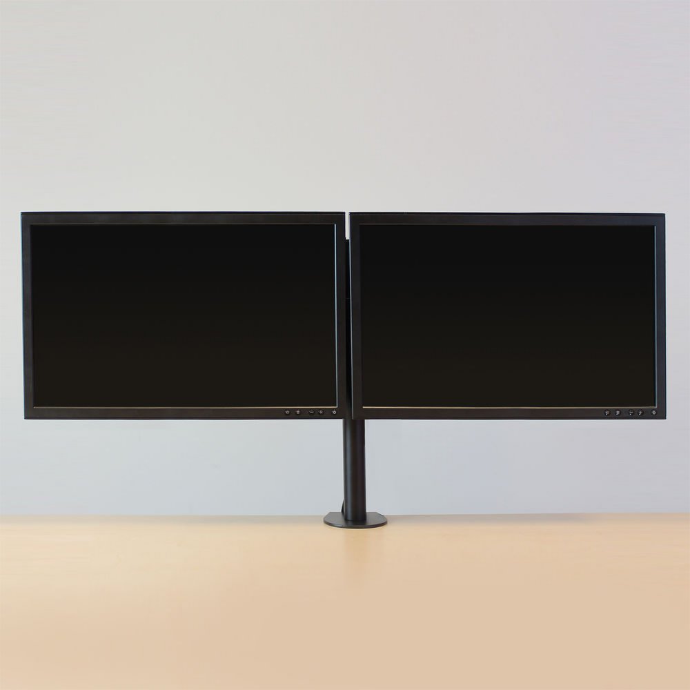 ACT AC8302 | Verstelbare Monitor-bureaubeugel | Tot 32" | Max 8kg | VESA 100x100 | 2 Monitoren