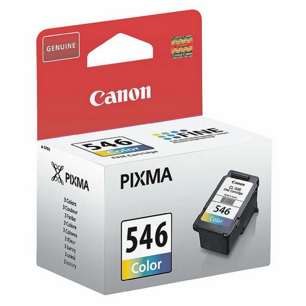 Canon CL-546 | Originele Cyaan/Magenta/Geel Inktcartridge | 1 Stuk