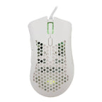 Baracuda CORAL RGB | Bedrade Gaming Muis | USB-A | 12800 DPI | Wit
