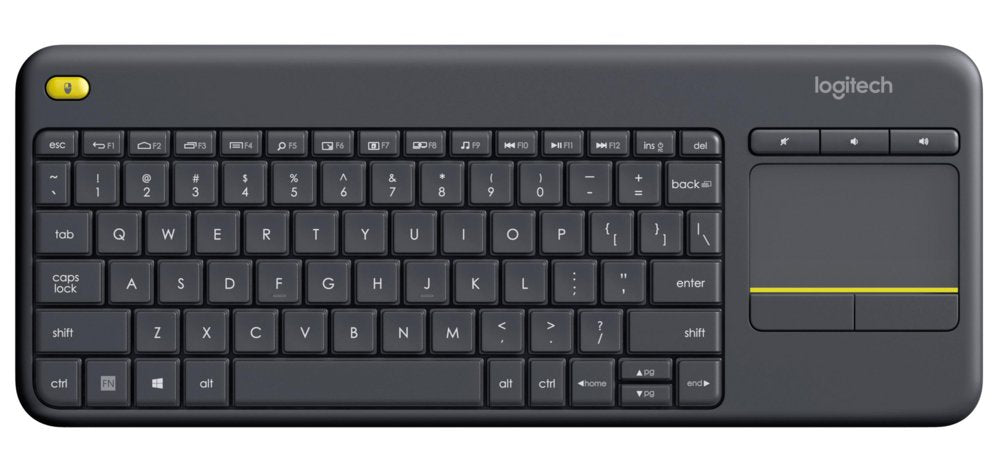 Logitech K400 | Draadloos Toetsenbord met Touchpad | QWERTY