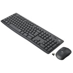 Logitech MK295 Silent | Draadloze Muis-en-Toetsenbordcombo | USB-ontvanger | QWERTY | Zwart