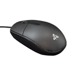 SBOX M-823B | Bedrade Muis | 1000 DPI | USB-A | Zwart | Retail
