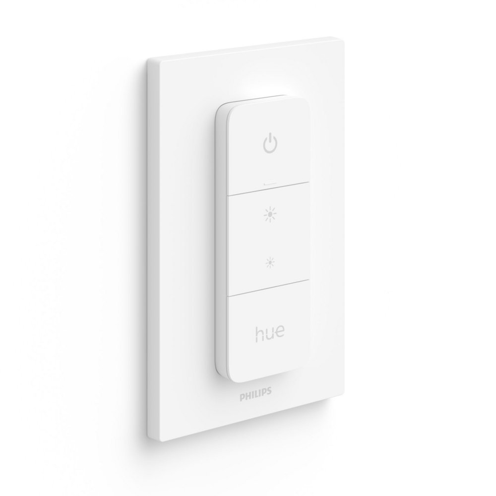 Philips Hue Dimmer Switch | Draadloze Lichtschakelaar | Eenvoudige Installatie | Compatibel met Philips Hue Bridge