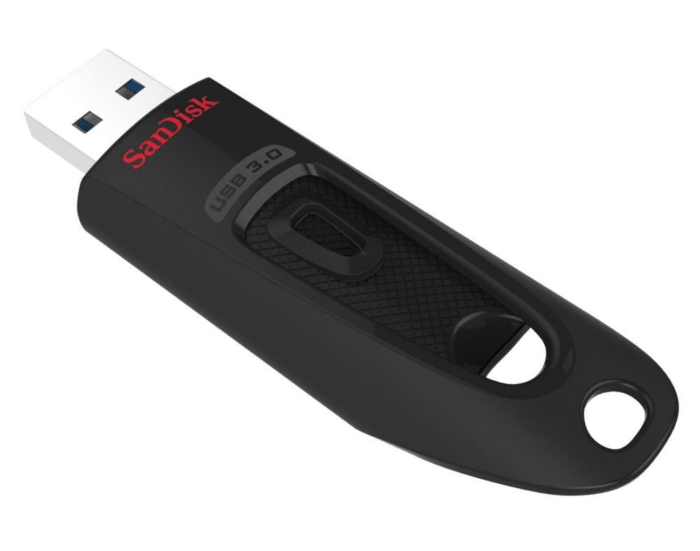 SanDisk Ultra | 128GB USB-A 3.2 Flash Drive | tot 130 MB/s lezen | Zwart