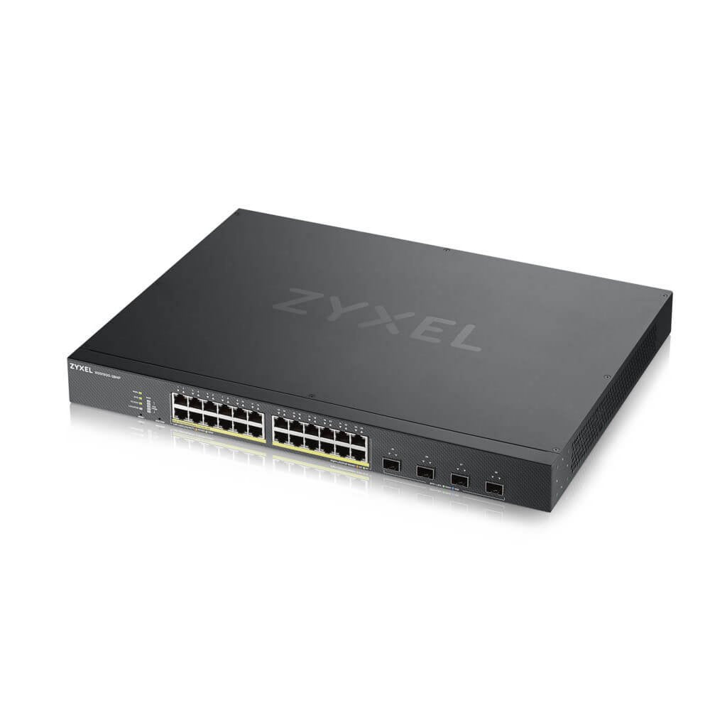 Zyxel XGS1930-28HP | Managed L3 Switch | 28 Poorten | Gigabit Ethernet (10/100/1000 Mbps) | PoE | Zwart