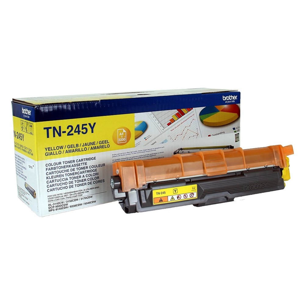 Brother TN-245Y | Tonercartridge | Origineel | Geel | 1 stuk