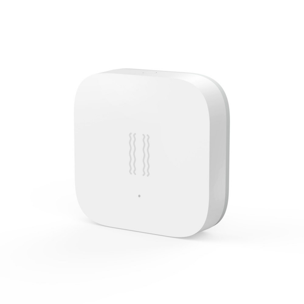 Aqara Vibratiesensor | Detecteert trillingen, kantelingen en bewegingen | Draadloos | Batterijgevoed (CR2032) | Zigbee 3.0 | 