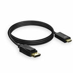 ACT AC7550 | DisplayPort naar HDMI Kabel | 1,8 m | Zwart