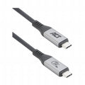 ACT AC7431 | Thunderbolt 5 USB4 Kabel | USB-C naar USB-C | 1,5 m | USB-IF gecertificeerd | Zwart