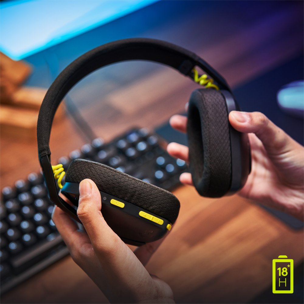 Logitech G435 Wireless Gaming Headset | Bluetooth & Lightspeed | Hoofdband | Zwart