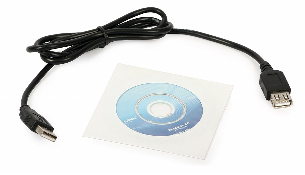 TP-Link TL-WN722N | Wi-Fi 4 USB-adapter | 150 Mbps | 2,4 GHz | USB 2.0 | Zwart