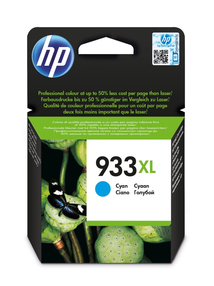 HP 933XL | Originele High-Capacity Cyaan Inktcartridge