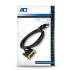 ACT AC7505 | DisplayPort naar DVI Kabel | 1,8 m | M/M