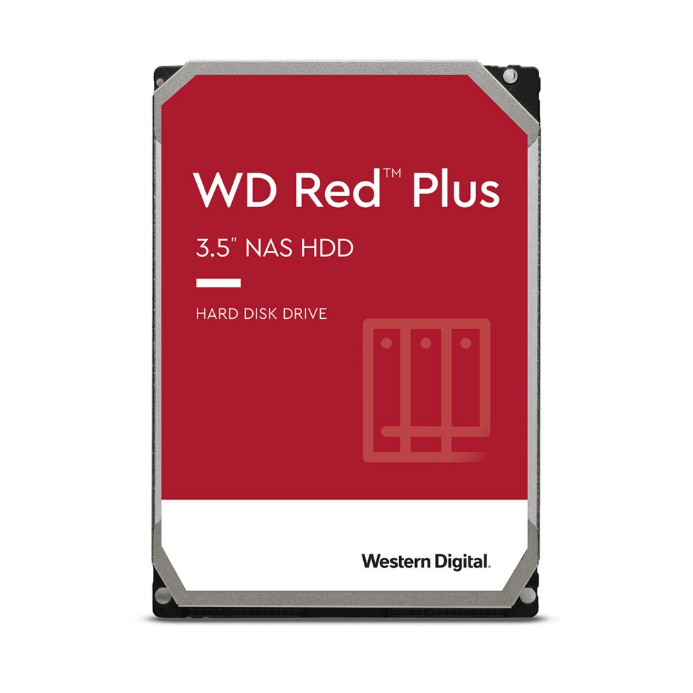 Western Digital Red Plus NAS HDD 3.5" | 8TB SATA III | 7200RPM