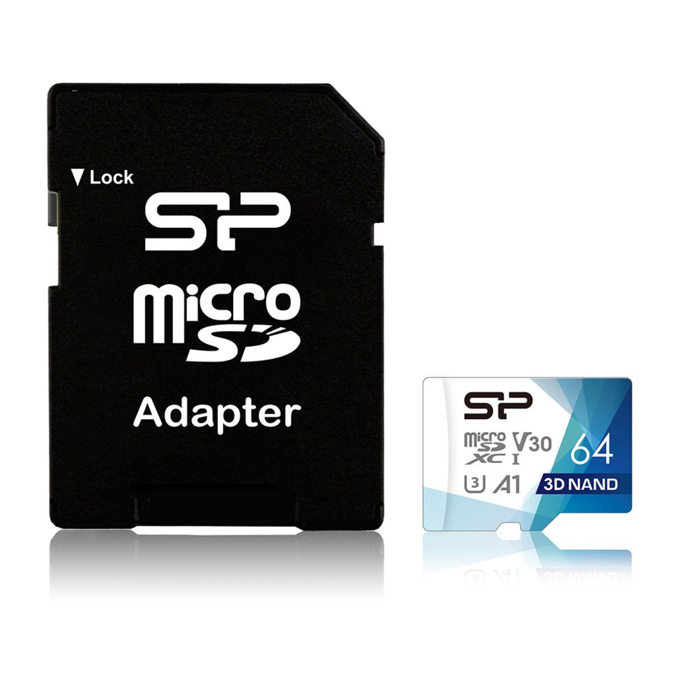 Silicon Power Superior Pro | MicroSDXC | 64GB | Class 10 | UHS-III U3
