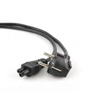 New Kenic 3-Pin Mickey Mouse (C5) EU Powercord | 1.5 m | Zwart