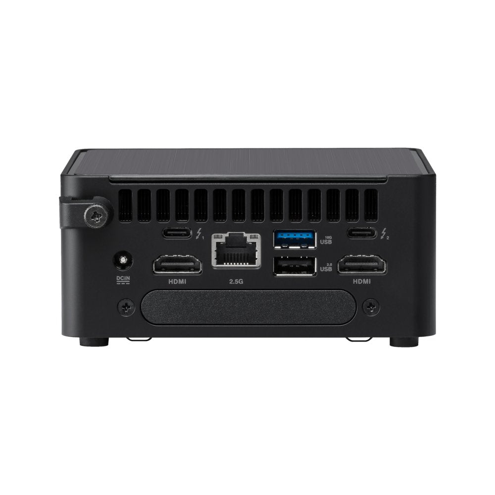 ASUS NUC 14 Pro UCFF Barebone Desktopcomputer | Intel Core 3 100U | Zonder DDR5-geheugen, opslag en besturingssysteem
