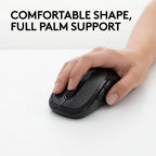 Logitech M510 | Draadloze Muis | Links- en Rechtshandig | RF | 1000 DPI | Zwart | Returned