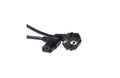 ACT 230V aansluitkabel | Schuko male (haaks) naar C13 (haaks) | 230V / 10A | Zwart | 2 m
