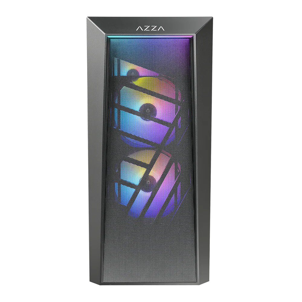 Case Azza Sentinel | Midi Tower | RGB | Zwart