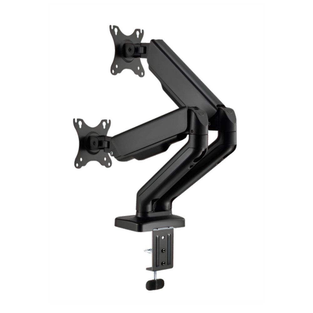 SBOX Flex LCD-S024-2 | Verstelbare Monitor-bureaubeugel | Tot 32" | Max 9kg | VESA 100x100 | 2 Monitoren