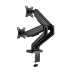 SBOX Flex LCD-S024-2 | Verstelbare Monitor-bureaubeugel | Tot 32" | Max 9kg | VESA 100x100 | 2 Monitoren